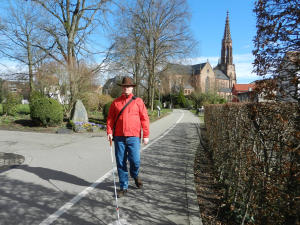 Fabian Ruf im Bühler Stadtpark